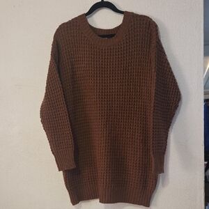 Zenana Outfitters Chocolate Knit Sweater